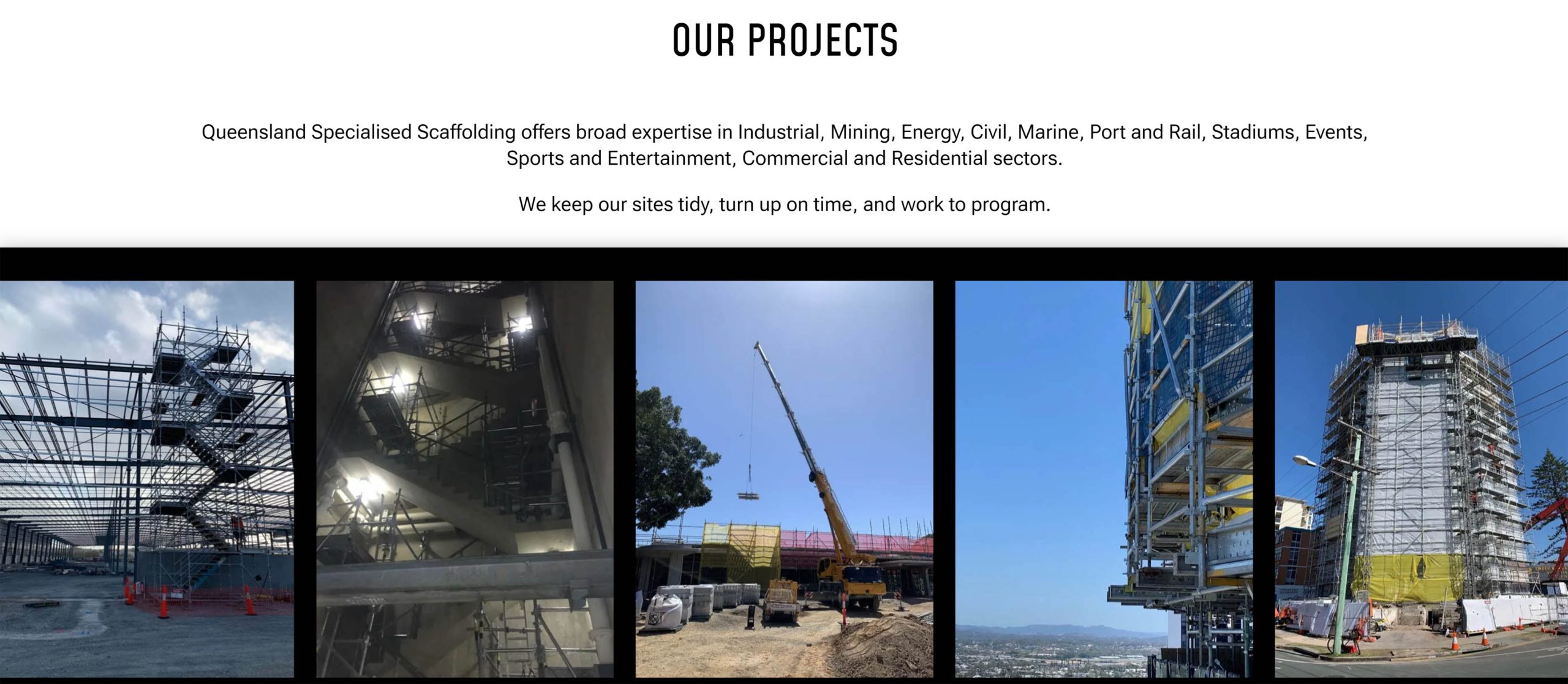 Website design - our projects