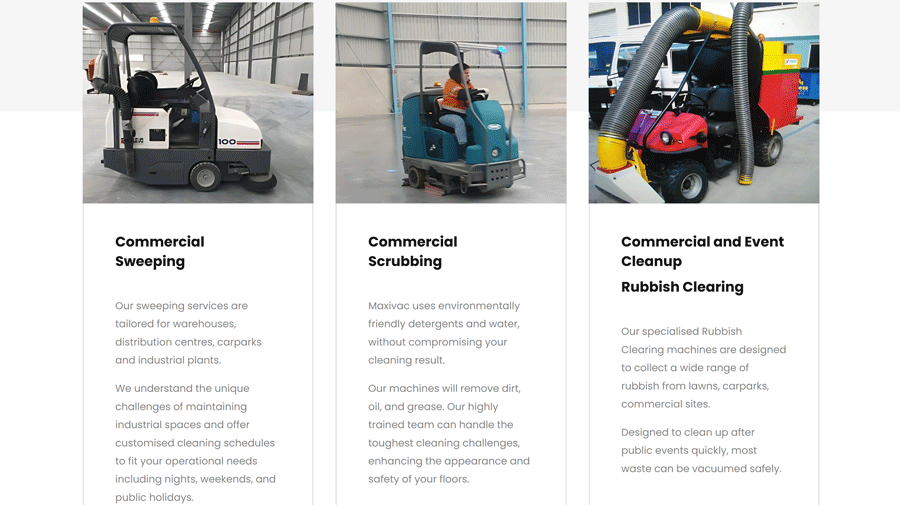 Website design - our projects
